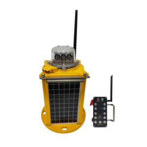 QCL490-S-SBL-XX Led Portable Solar Radio Controlled  Taxiway Stop Bar Light
