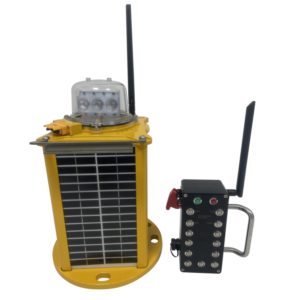 QCL520-S-APP-XX led portable solar radio controlled  approach centre line light