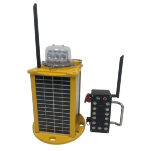 QCL400-L-S-RTL-XX LED Portable Radio Controlled Solar Runway Threshold Light