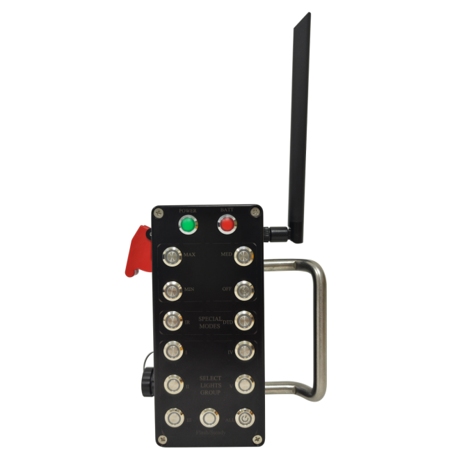 QCL570-S-TE-B-XX LED Portable Radio Controlled Solar Taxiway Edge Light - Image 6