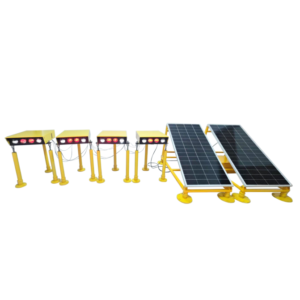 OS-JCL990 Solar Powered Radio Controlled LED Precision Approach Path Indicator (PAPI)