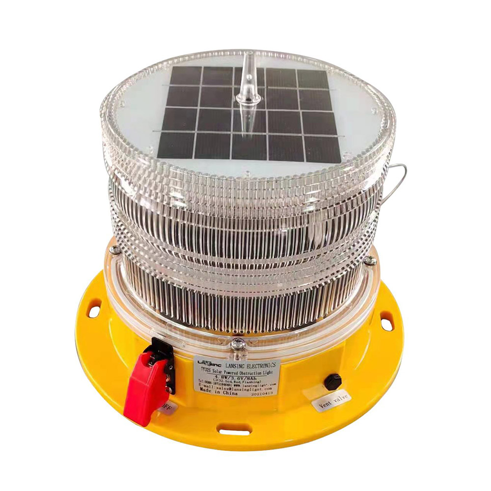 GY90S LED Single Low intrnsity Solar Powered Obstruction Light(Type A) - Image 4