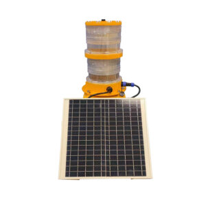 GY8AS-R L-865 L864 LED Single Medium intensity Solar Powered Obstruction Light(Type A&B)