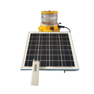 GY8KS-R L-864 LED Single Medium intensity Solar Powered Obstruction Light(Type B or Type C)