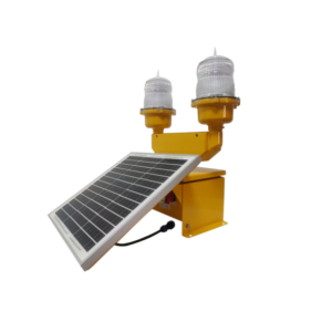 WLT78D LED Dual Low Intensity Solar Powered Obstruction Light