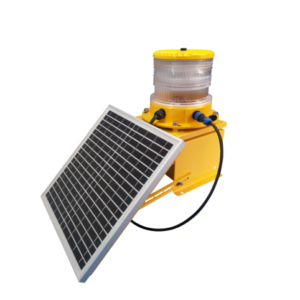 GY8KS L-864 LED Single Medium intensity Solar Powered Obstruction Light(Type B or Type C)